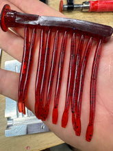 Load image into Gallery viewer, 3" Trout Worm Mold (Smooth Body)