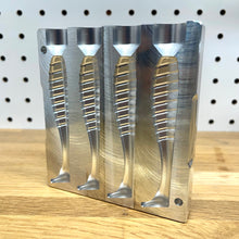 Load image into Gallery viewer, 3.5" Swimbait Mold (Rib Body)