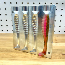 Load image into Gallery viewer, 3.5" Swimbait Mold (Rib Body)