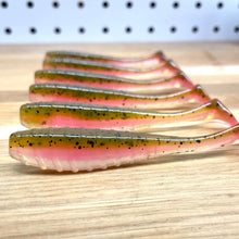 Load image into Gallery viewer, 3.5" Swimbait Mold (Rib Body)
